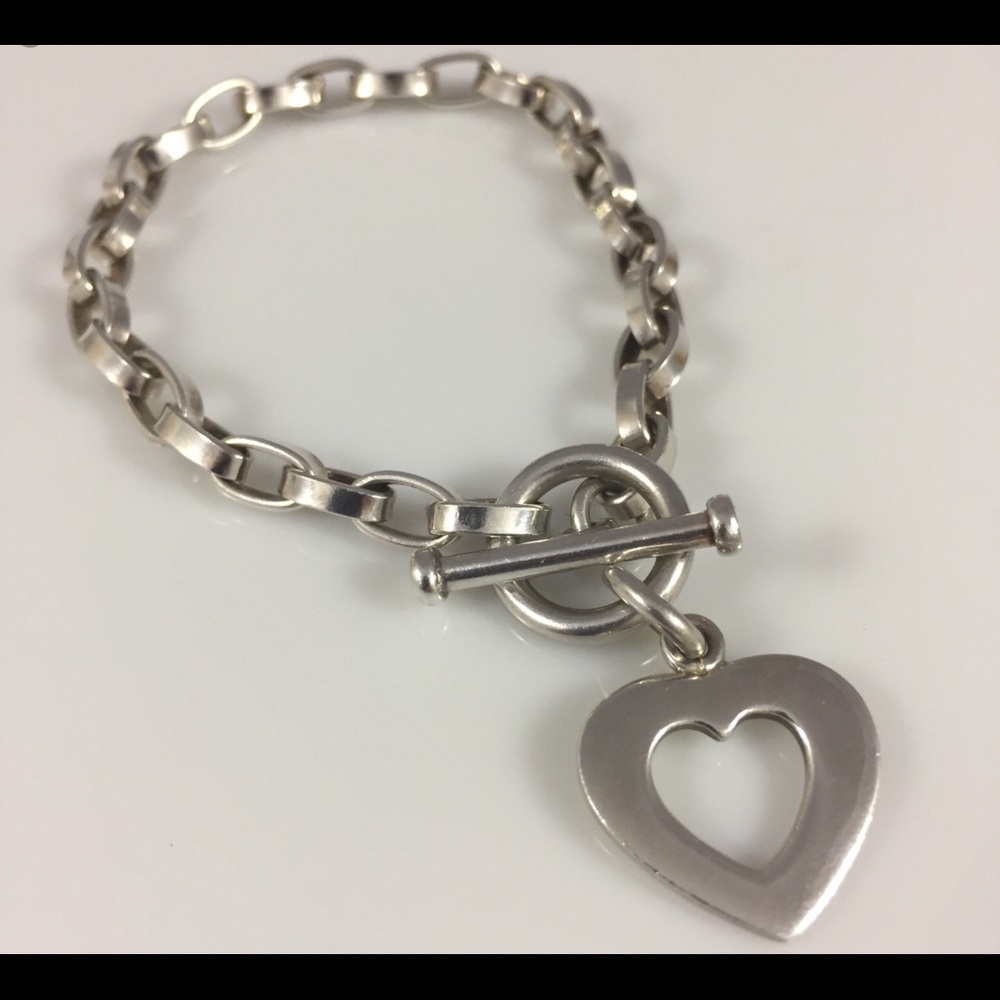 Silpada B0992 Sterling Silver toggle bracelet